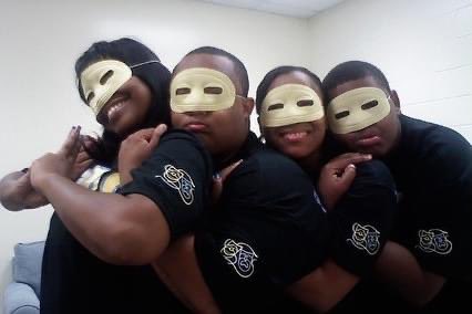 TheatreJunkeeT's tweet image. Wow! The 4 Dramatic Rebels Of the Spotlight are  10 Years(DECADE?!) old as of November 1, 2020!  My Ace (Normeaka Champion), My Deuce (Aaron-James Vibrato Young), My Tre/Front (Hillary Lewis)

YOUR TAIL LOVES YALL!!! 

💙💛🎭S.A.L.U.‼️💙💛🎭

#ALPHAPSIOMEGA
#CHIDELTA
#FALL2K10