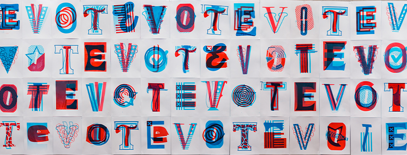 UCF's tweet photo. Make plans to charge your vote on #ElectionDay 🗳

Conversations, events and support related to the 2020 presidential election and its outcome 👉 https://t.co/coldkSOLFi

📍📸 @ArtsAtUCF Visual Arts Building, "Get Out the Vote" screenprinting by @ucfsvad students https://t.co/2ra39RYJ74