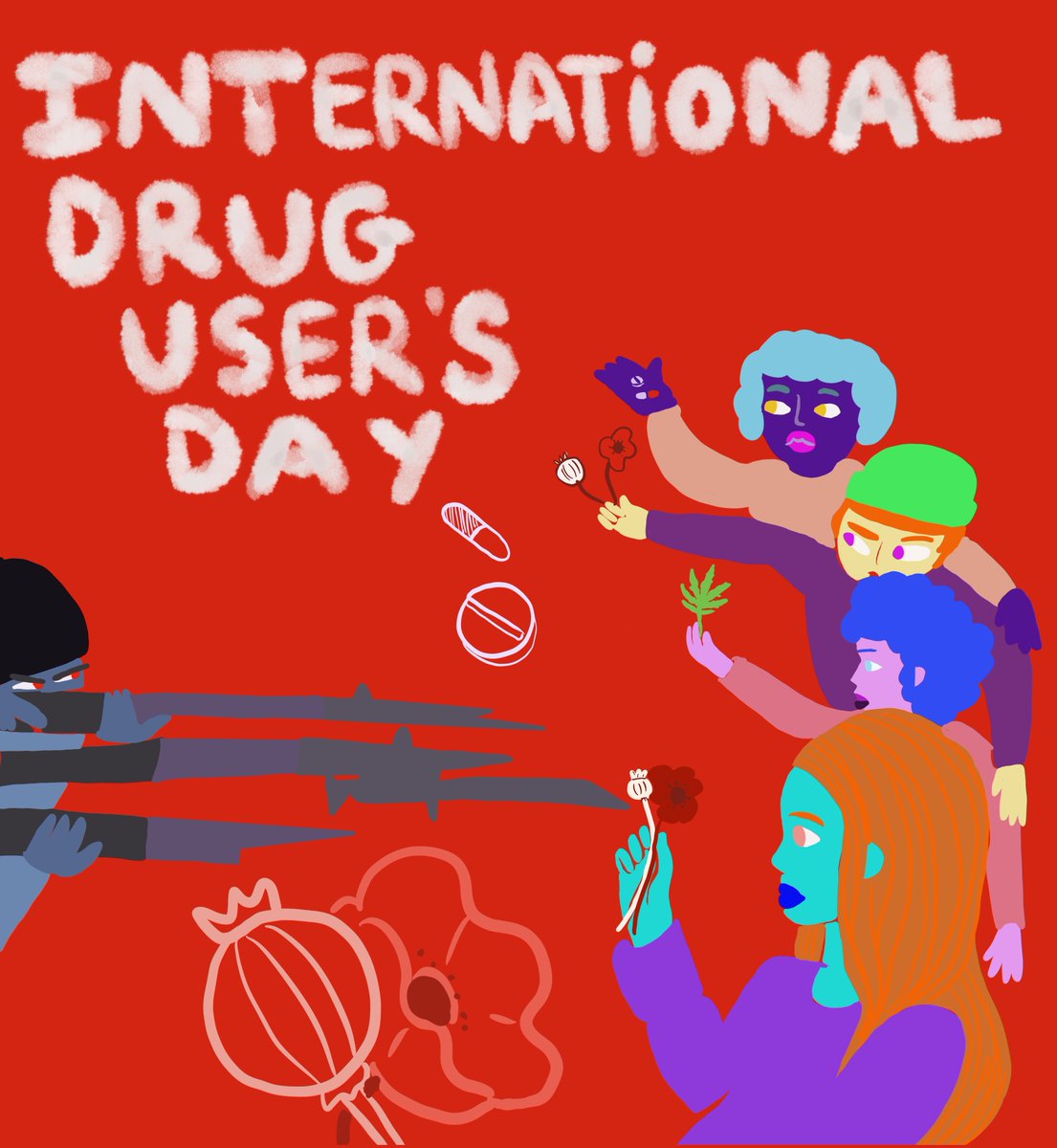 INPUD's tweet photo. The first runner up for our #DrugUserDay poster contest was designed by Mali from @Metzineres1
Fine Mali on Instagram: https://t.co/FmAP5qWG2Z https://t.co/mbXkqNcL8P