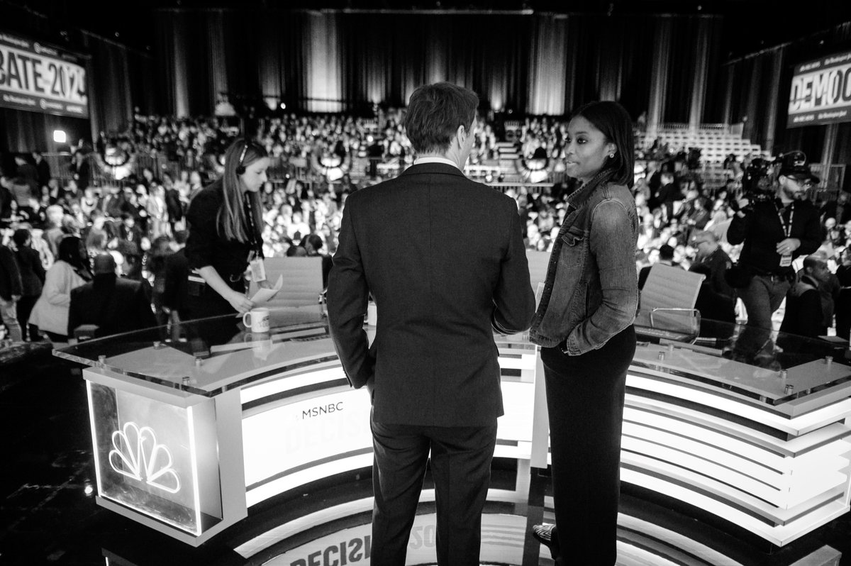 One day until #ElectionDay and what a ride it has been. For #MyElectionMoment, here with my debate-planning sidekick Marc Greenstein just moments before the primary debate in Atlanta in November 2019.
 
We’ll be bringing you the latest on <a href="/NBCNews/">NBC News</a> beginning at 7 p.m. tomorrow.