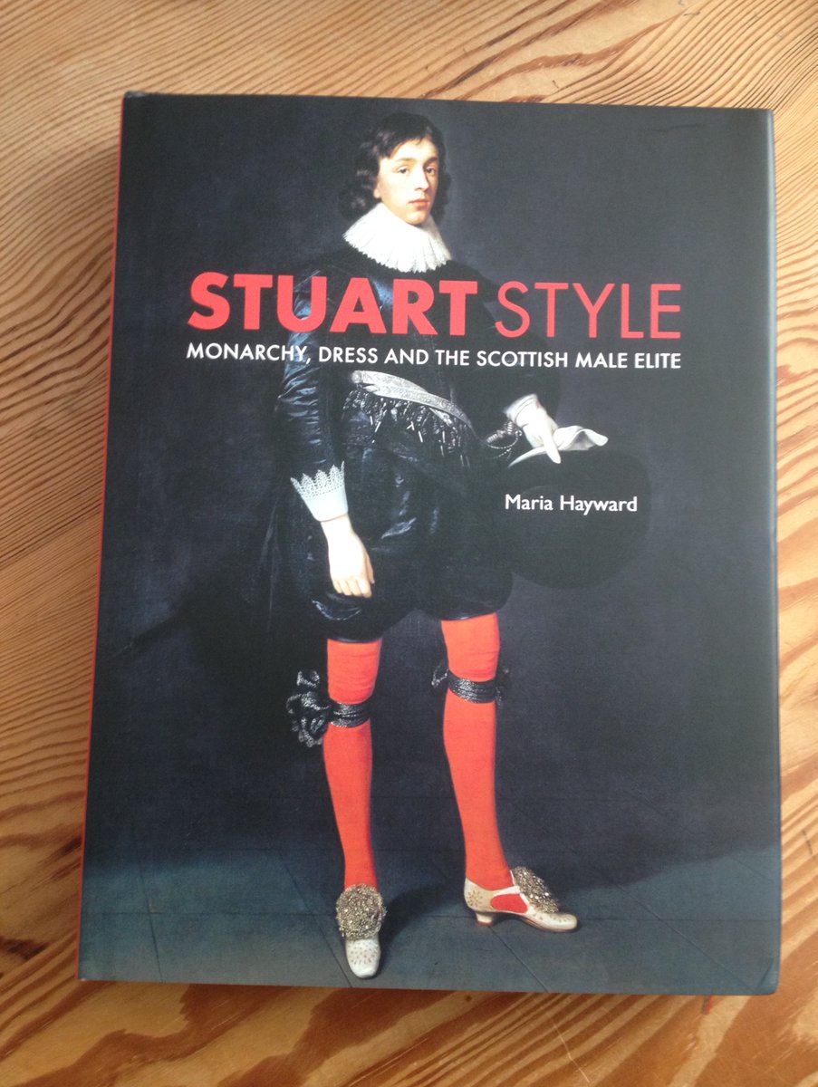 I have just received Maria Hayward's eagerly awaited latest book. Having had a quick peek I can tell it is going to be an engrossing read. #dresshistory #stuartstyle #stuarttextiles #courtdress