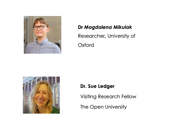 The lead for Work Package 3 is Associate Professor Sara Ryan @sarasiobhan of @UniofOxford also on the team are @liz_tilley24 @DrMelChapman @magmikulak and Sue Ledger from @HPSCResearch and @OU_HWSC