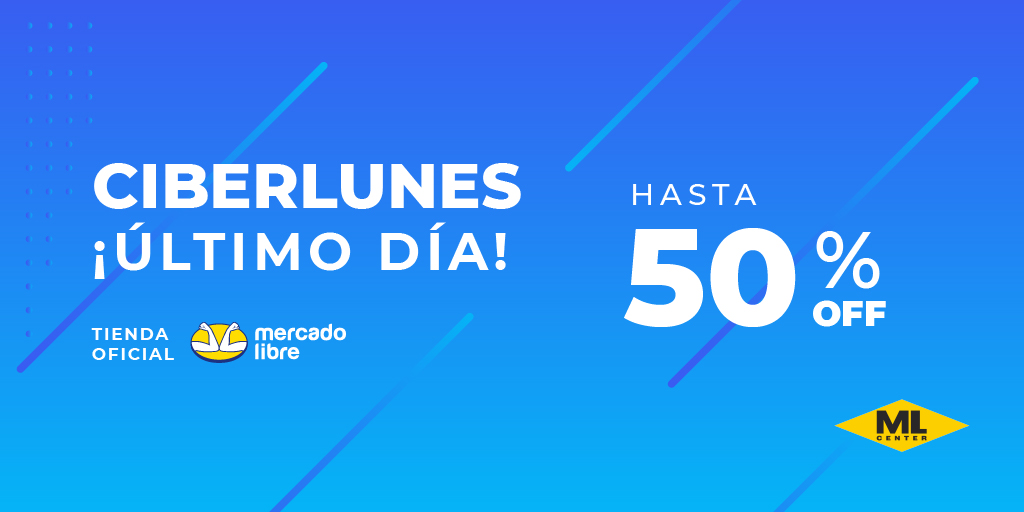 MLCenterUy's tweet photo. ¡Último día del CiberLunes! No te pierdas los descuentos de hasta 50% OFF en nuestra Tienda oficial de Mercado Libre.  Encontrá todo el equipamiento y accesorios para tu vehículo a un precio inigualable. https://t.co/HEh13iEE5X https://t.co/M3ZNKGN6N9