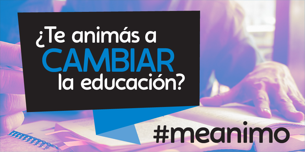 WeEvolv_Ed's tweet photo. ¿Te animás a cambiar la educación?
El momento de hacerlo es ahora. Informate.
#protagonistasdelcambio
#animate #cambiarlaeducacionparacambiarelmundo
#educacion https://t.co/ksRJdnULp8