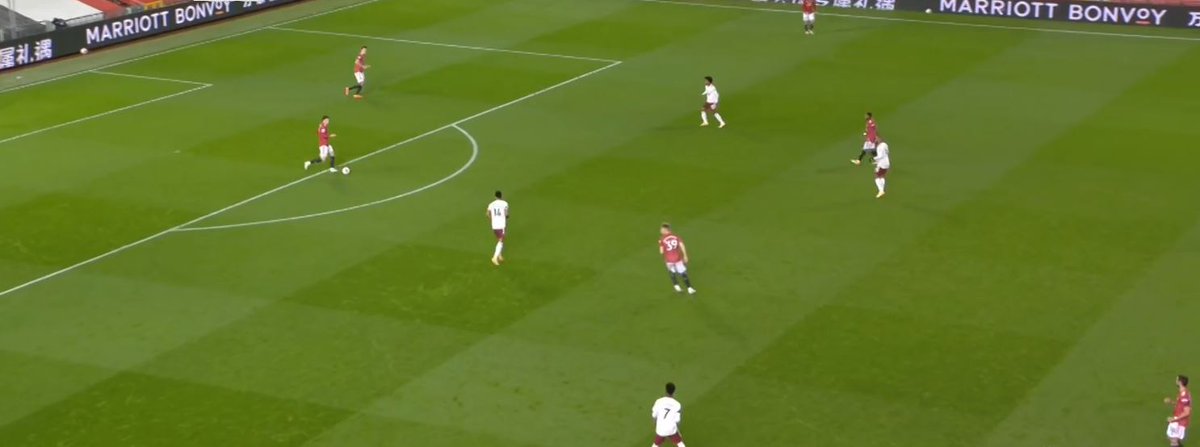 Lindelöf – CommunicationVictor tells Scott to go to the right. Scott eventually listens. However, he makes it too obvious that he's creating space and both Aubameyang and Saka read that. So, Lindelöf ends up using the situation as a dummy for him to move left.*sigh*