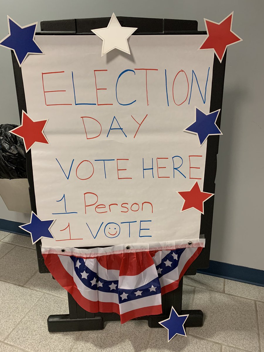 BTMSeagles's tweet photo. Our students were very eager to vote in today’s Mock 2020 Election for President.  Thank you to @FlaglerSOE  for making it all happen! https://t.co/ompndp2WQA