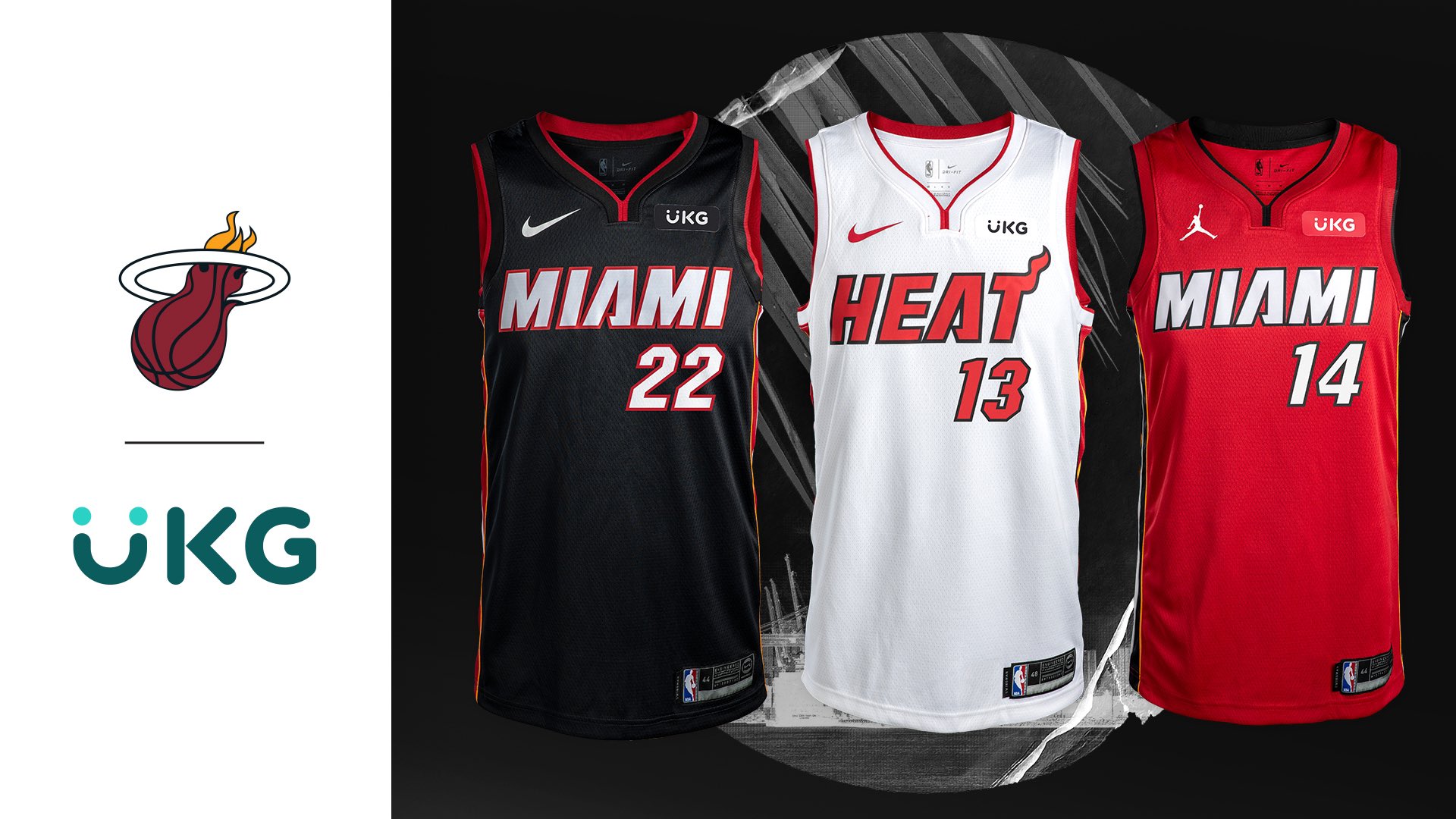 What is UKG on Heat jerseys? Explaining the NBA uniform sponsor patches on Miami's  jersey