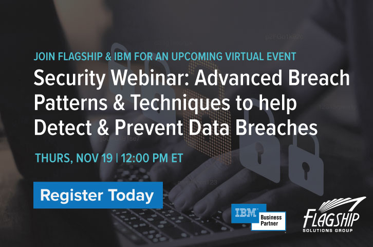 tucker657456's tweet photo. Join Flagship &amp; IBM for a virtual Security Event! Learn how you can take a smarter, more adaptive approach to protecting critical data wherever it resides!  Register today at https://t.co/Qkyw1Vcaew #cybersecurity #QRadar #siem #advancedthreatprotection #webinar #threatdetection https://t.co/3iAkcuD9cA