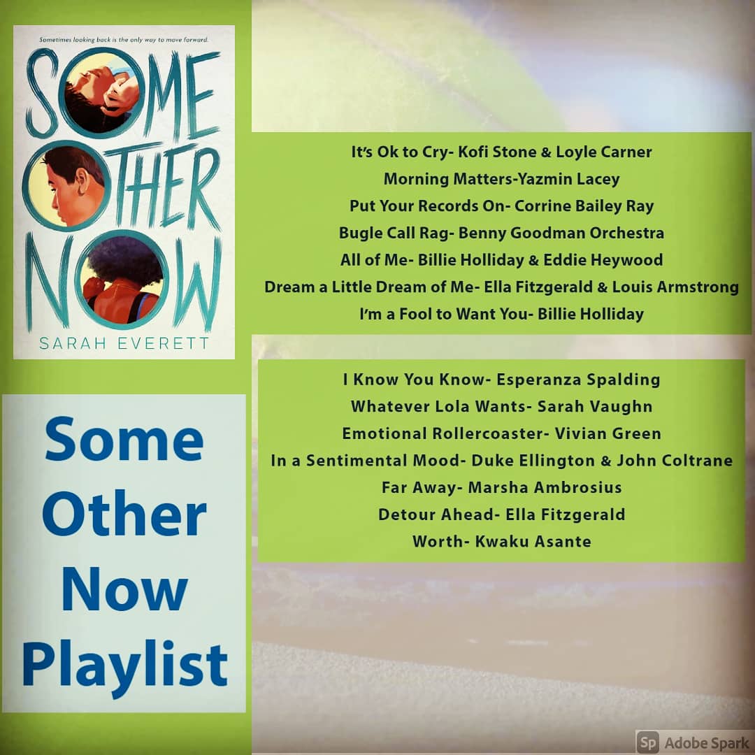 NovelSistah's tweet photo. Today is my Tour Stop for the Some Other Now Book Blog Tour.  Thank you @HearOurVoicesBT !
Enjoy this playlist and mood board inspired by @heysaraheverett 's beautiful book!
#someothernow #hearourvoices #ownvoicesbooks #bookplaylists https://t.co/8vrH20R1qj
