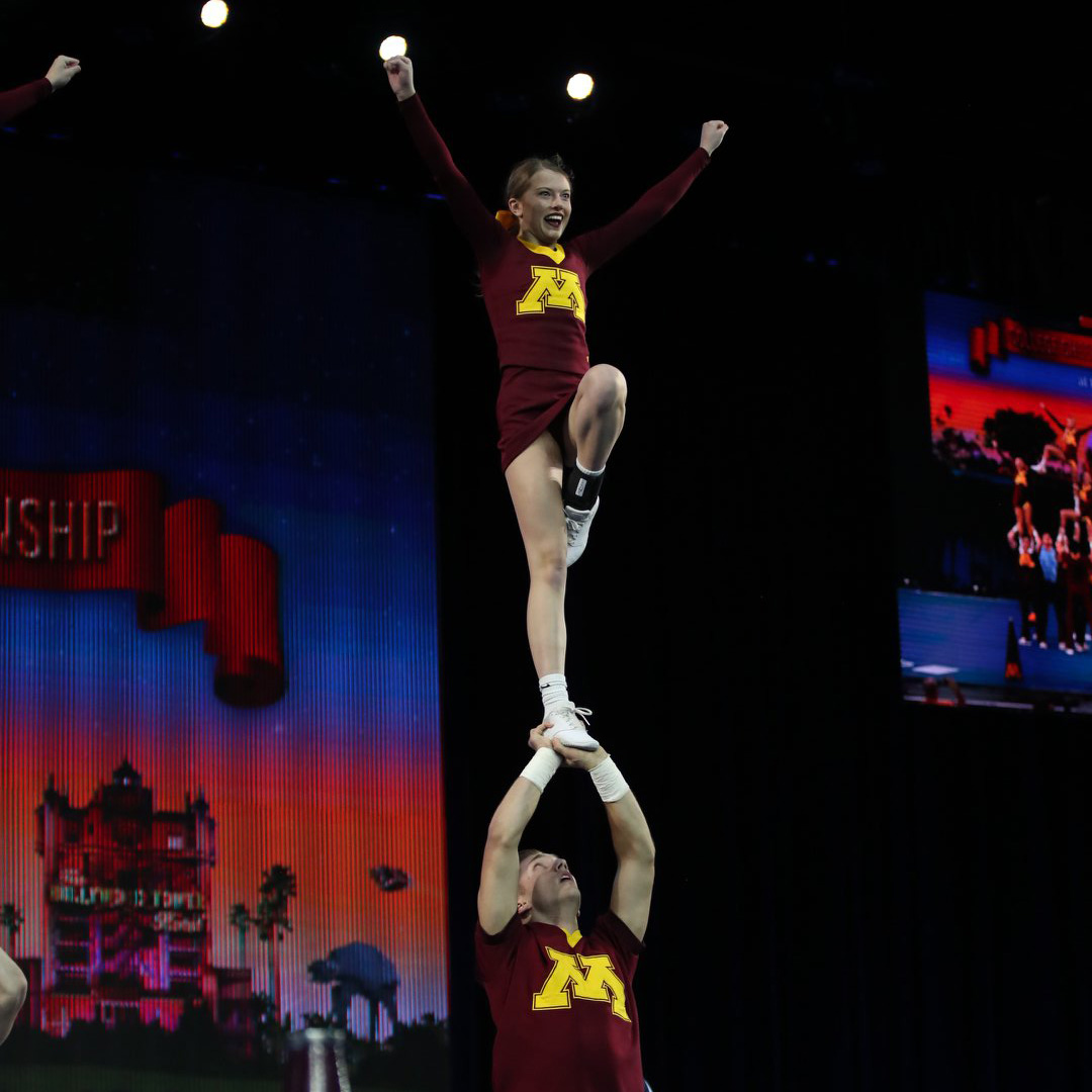 Today is 𝙎𝙤𝙩𝙖 a big deal 😉 - 122 years ago, Johnny Campbell hopped the fence at a University of Minnesota football game to lead the crowd as the first-ever cheerleader!📣 RT to say 𝐇𝐀𝐏𝐏𝐘 𝐁𝐈𝐑𝐓𝐇𝐃𝐀𝐘 to cheerleading! 🥳🎉🎁