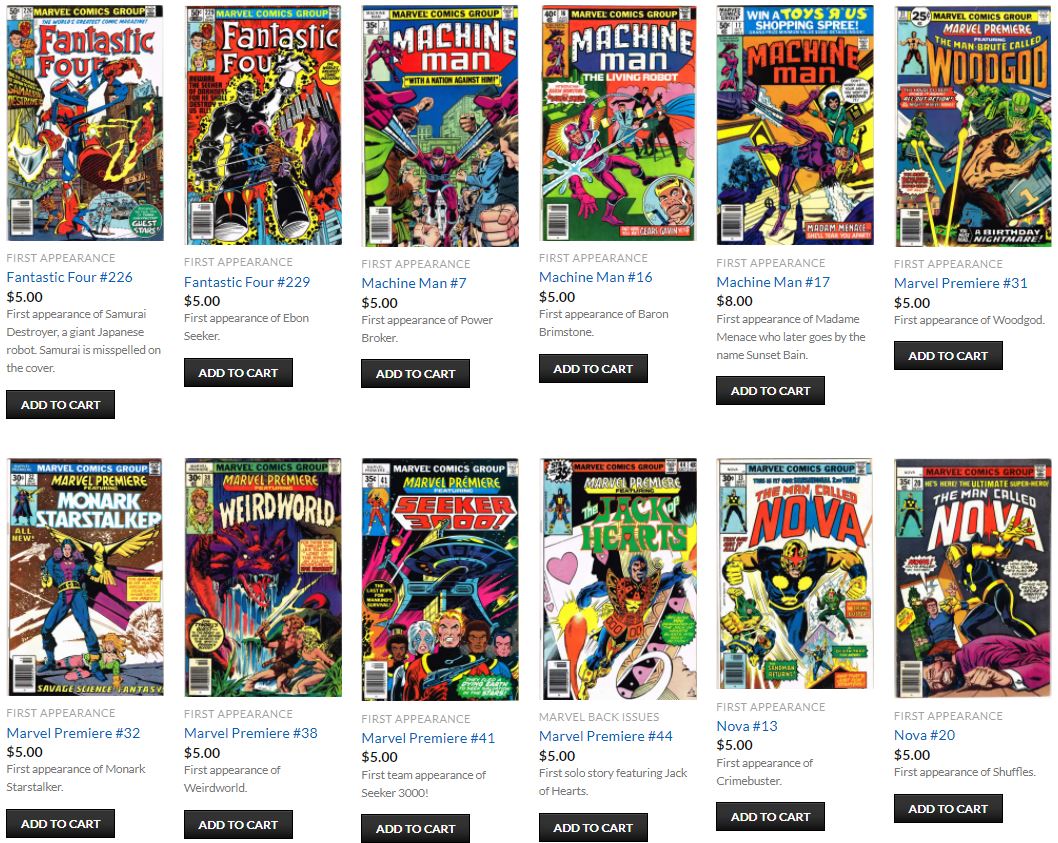 your_comic_box's tweet photo. Twelve more minor keys just added to https://t.co/71ks9Ul3ps. #Marvel #keyissues #backissues https://t.co/xGnFvVqX2n