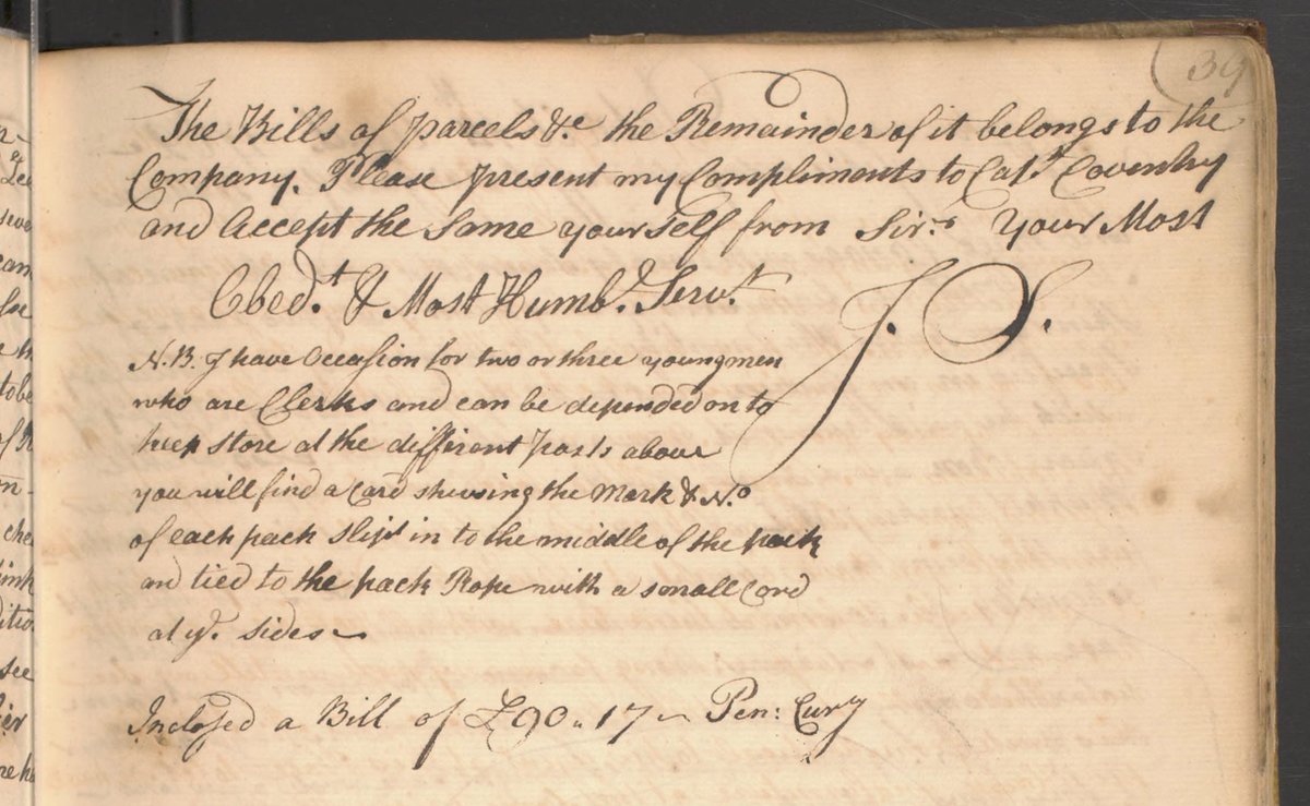 ClementsLibrary's tweet photo. Our latest blog post discusses how the success of #FortDetroit fur trader James Sterling was dependent upon enslaved labor, Black and Native, and hired French labor: https://t.co/76LSUITV4I Author Jonathan Quint includes links to the Sterling letter book, newly available online. https://t.co/JVrtPXZZ70