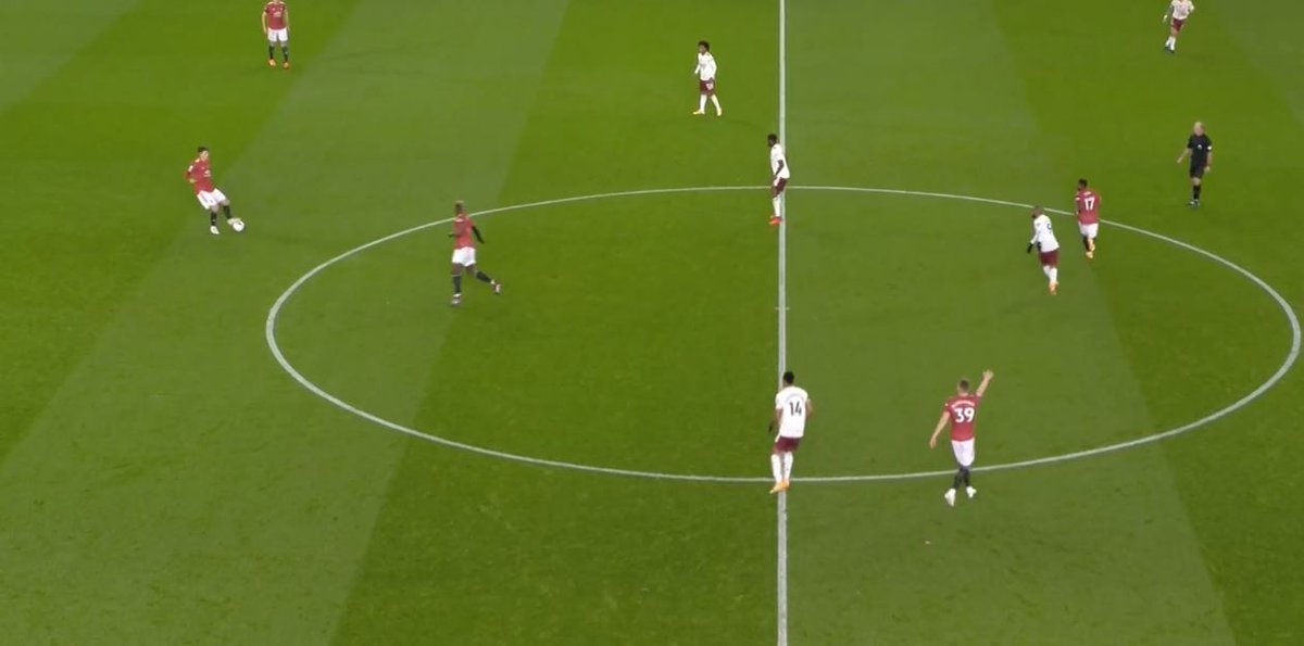 Bruno and Pogba as DMsThe result of our inability to build is that both Bruno and Pogba came shorter to collect the ball off the defence. So, we ended up with less potency in the higher parts of midfield.Matic was on the bench…