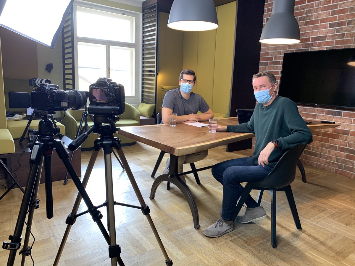 amidigitalcz's tweet image. . @Varadan pro podcast @digichefcz na téma #AMIDigitalIndex, brzy na vašem Spotify! Snad těm číslům budete přes roušku rozumět 😎