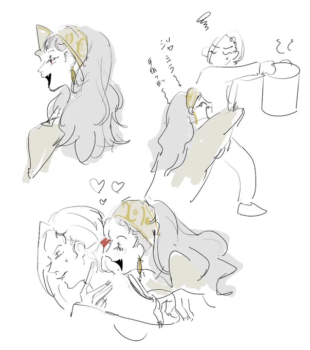 カ♀ジャ 可愛いけど髪長いと全然カリくんじゃないかも 