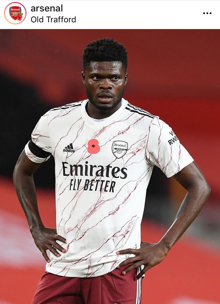 afcstuff's tweet photo. Arsenal on Instagram, with a photo of Thomas Partey: “This guy today... 👏👏👏”

Partey’s response in the comments: “This team 👏🏾”

❤️ @Thomaspartey22 #afc https://t.co/nzfHLdWXMR