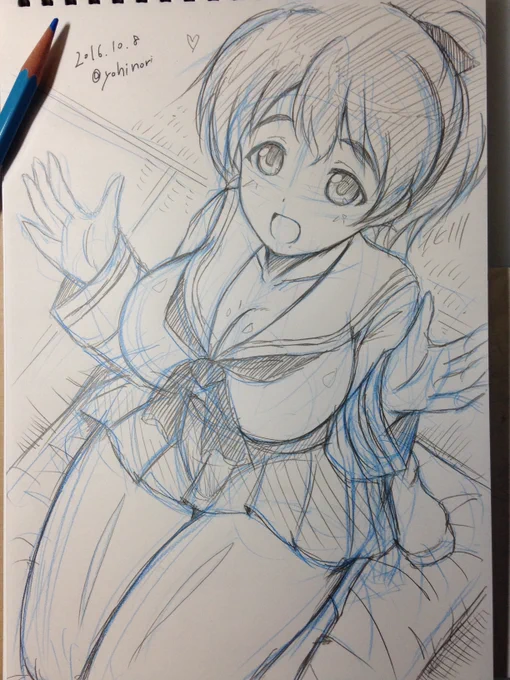過去絵で恐縮ですが
柚子誕おめでとう!🎂

今年こそは記念絵描くので少々お待ちを!
 #小山柚子生誕祭2020
 #小山柚子生誕祭 