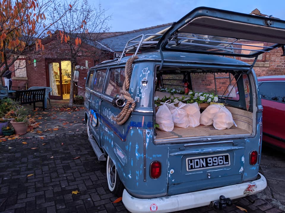 WindrushPreston's tweet photo. Week 25 - We delivered over 200 meals on Friday with volunteers like Chris Warren.  Here is his vehicle below! We are back if anyone needs help support - Contact us 
#WindrushCommunityResponse 
#FixStatus #ProblemswithPolice #RegulariseStatus #More https://t.co/p33SmZTKzO