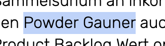 AndreasEK's tweet photo. LOL - Wenn man 'Product Owner' diktiert und daraus #PowderGauner wird. Besser geht's nicht. 

#Scrum #productowner https://t.co/CAvaKSFk43
