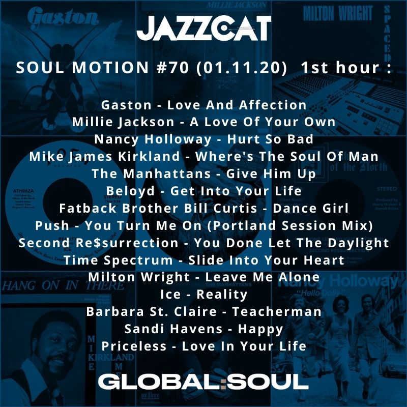 maxjazzcatconti's tweet photo. The new episode of Soul Motion w/Jazzcat, as heard on @globalsoulfm last Sunday, is now available on @mixcloud for your listening pleasure : https://t.co/mKaPqL9Oge
Enjoy !
#Jazzcat #SoulMotion #RadioShow #GlobalSoulRadio #London #Soul #Grooves #Mixcloud #Replay #FeelingGood https://t.co/Ye6Pveib3S