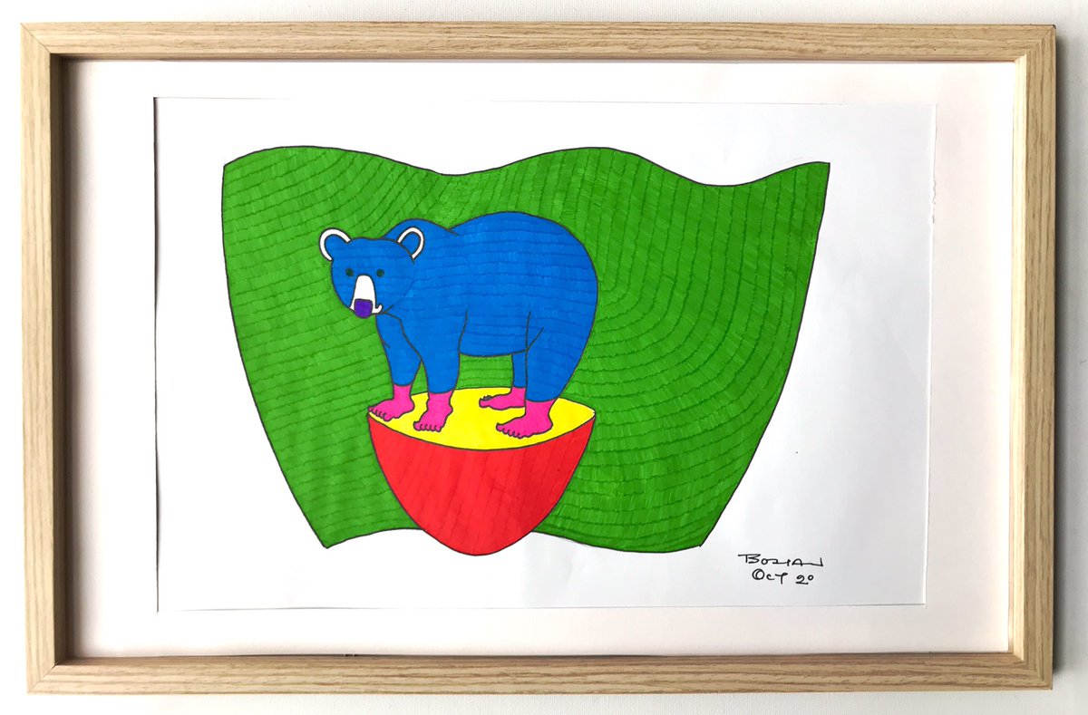 My original drawings are about joy, hope & love & celebrates the natural & subconscious worlds. It’s characterised by memorable images & bold colours. Visit:  http://etsy.com/ie/shop/robbohan