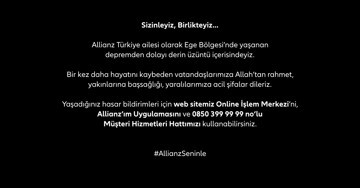 Allianz Türkiye (@allianzturkiye) on Twitter photo 