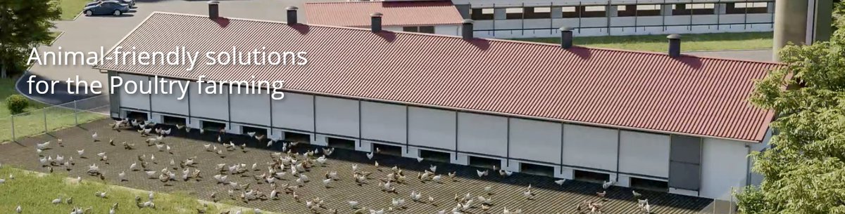 HueskerI's tweet photo. Lubratec - for an optimal climate for healthy animals. Your hens and chickens will find optimal conditions for healthy development in poultry houses equipped with our Lubratec solutions for ventilation and climate, light, weather and wind protection.  https://t.co/Z6b64gBUym https://t.co/QadetW4nPP