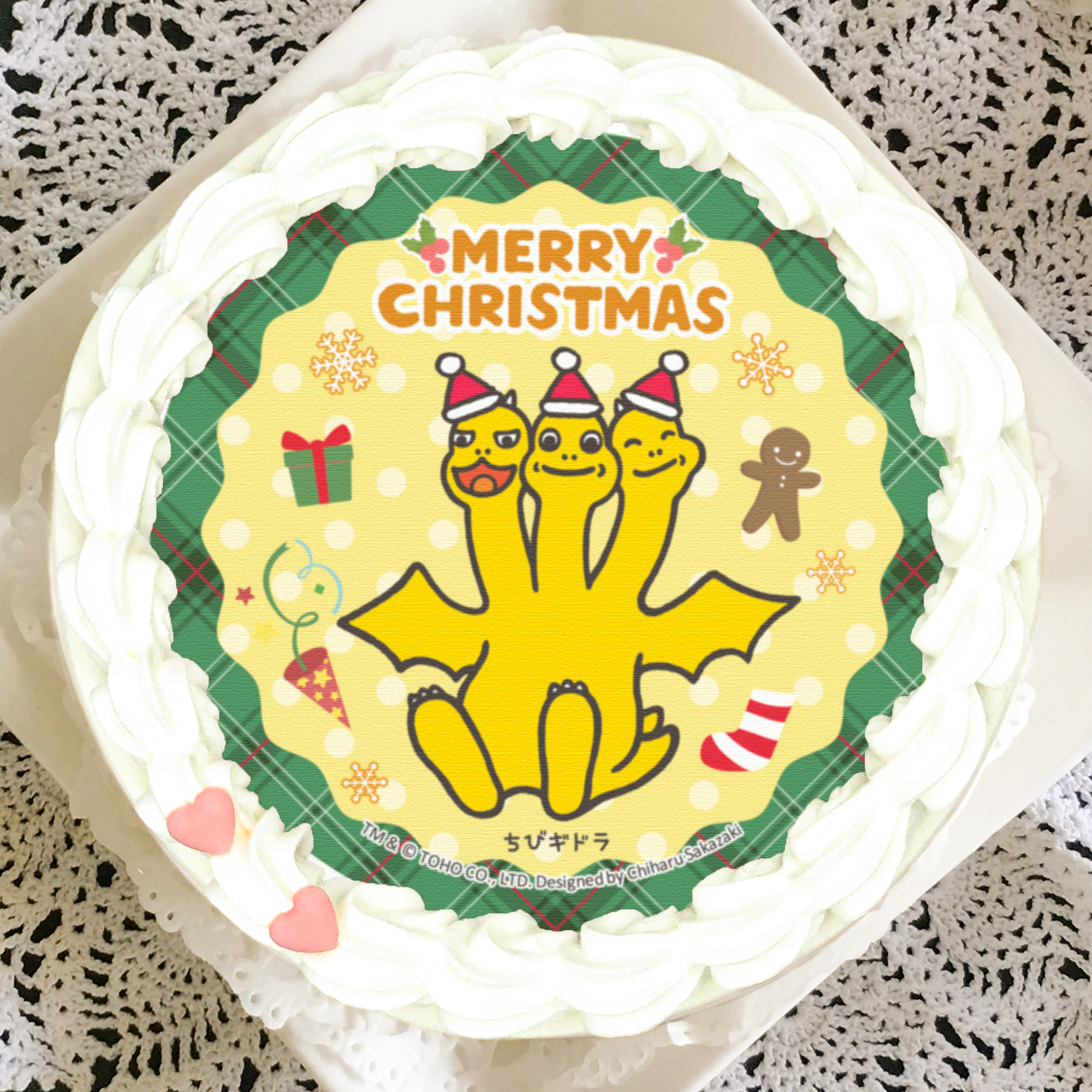 プリロール公式 キャラケーキ マカロン ちびゴジラ クリスマスケーキご予約受付中 選べるデザインは全7種 特典缶バッジ付きで全国へお届けします 11月8日 日 まで 5 Off価格でご購入いただける早期ご予約割引を実施中 詳細