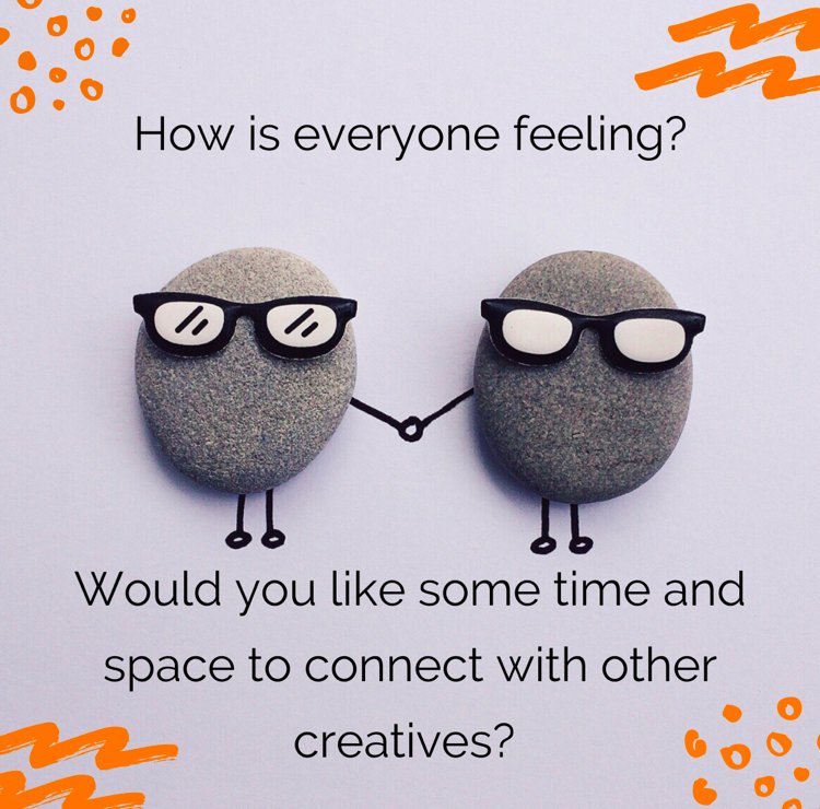 As we approach lockdown 2.0, we’re thinking of holding a weekly 1 hour online get together to check in, connect, share what’s going on for you or just listen, no set agenda, informal and hosted by our creative business coach @ellenmaryo  Let us know what you think....