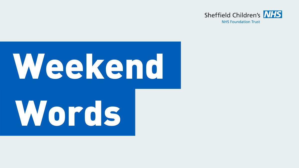 Episode 26 of Weekend Words is here!

Meet Lizzie and learn all about Emotion Coaching, and how it can aid your child's communication skills.

Watch it now on YouTube: youtu.be/K9F2edosY74