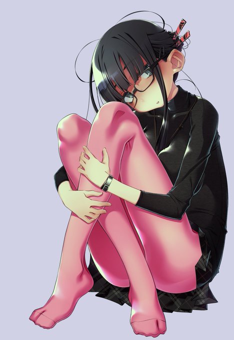 #タイツの日 
カラータイツ好き 