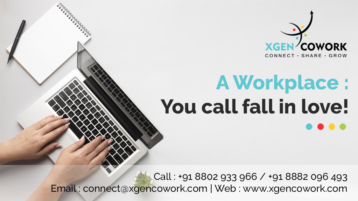 Xgencowork's tweet image. A workplace with lots of facilities. Once you enter you will feel like to be a part of beauty meet and you will definitely love your work more.

Visit- xgencowork.com

#CoWorkingTogether #GrowingTogether #NetworkingTogether #entrepreneurship #coworking