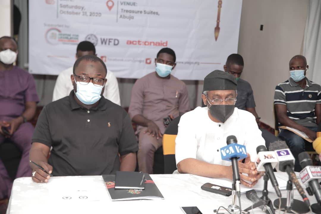 ActionAidNG's tweet photo. Young Parliamentarian Forum (YPF), Supported by ActionAid Nigeria Youth Organizing in leadership (YOL) project held a strategy meeting with the speaker house of representatives Rt. hon Femi Gbajabiamila to explore approved ways towards youth development. https://t.co/loBLNFwVBZ