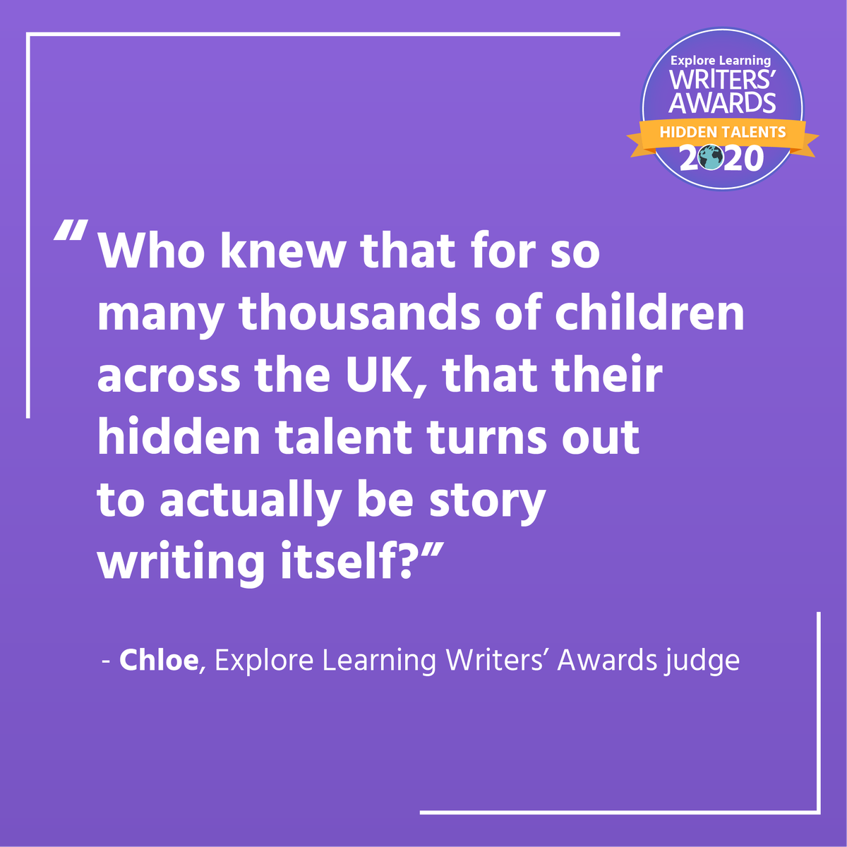 exploretutors's tweet photo. Wow, you lot certainly are talented! Here's just a small selection of comments from our judging panel. We've certainly had a whale of a time reading all of our entries, and yes we have all been wearing our authorial scarves, of course.
#ExploreLearningWritersAwards https://t.co/Uzyeqp6lW7
