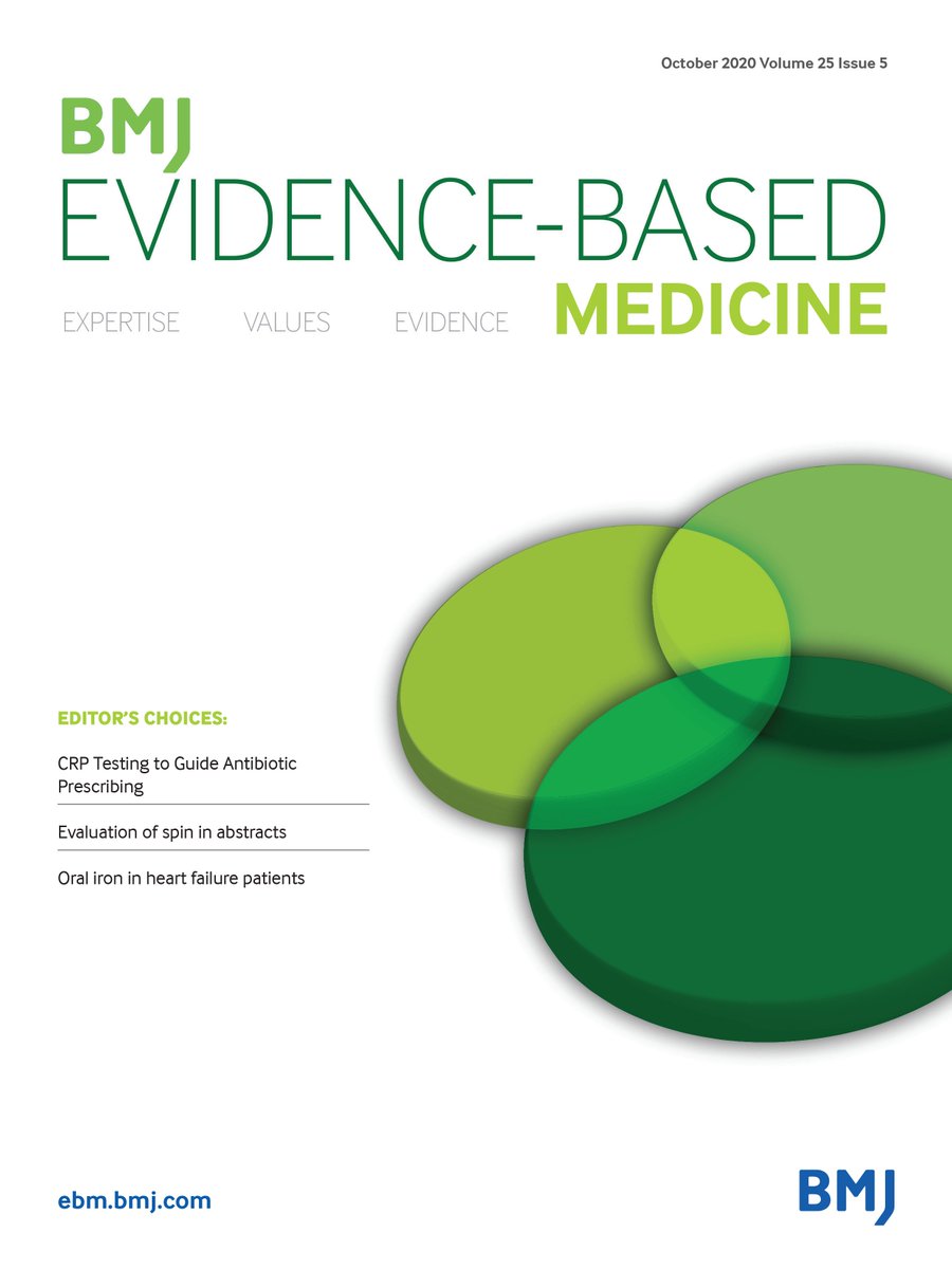 BMJ_EBM's tweet photo. Do you think you could be the next Editor for BMJ Evidence-Based Medicine? Apply now
https://t.co/r3TWutzSdu https://t.co/kOnFq25o2E