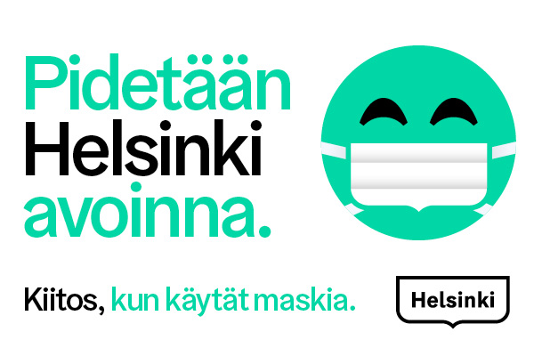 Käyttäkäämme kasvomaskia kaikissa julkisissa tiloissa, ja aina kun lähikontaktin välttäminen on mahdotonta. Näin estämme epidemian leviämistä ja säästymme rankemmilta keinoilta, kuten aukiolorajoituksilta tai sulkemisilta. bit.ly/2HZhIDV
#helsinki #koronafi #maskit