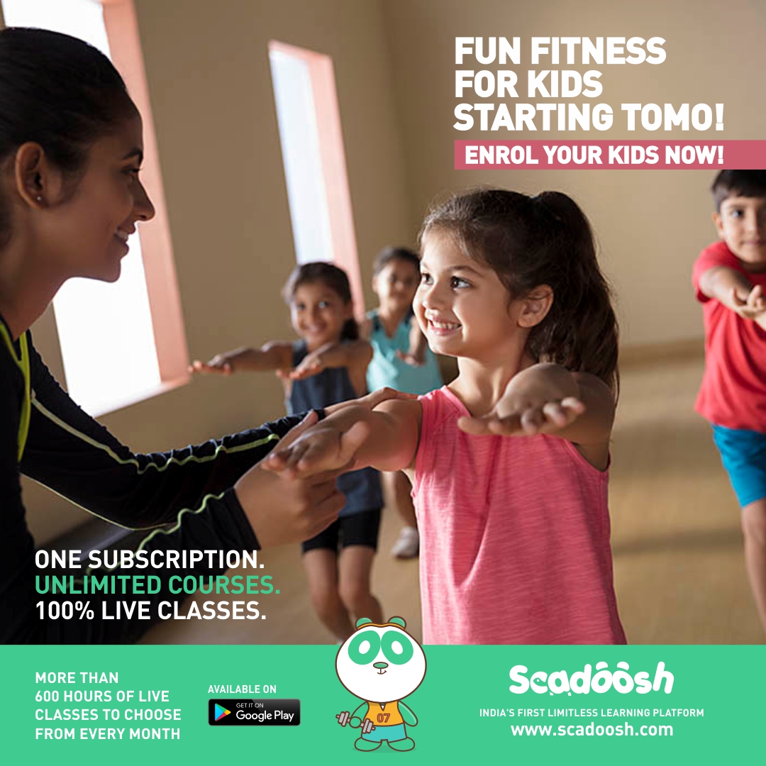 SCADOOSHLABS's tweet photo. FUN FITNESS FOR KIDS: Classes start tomorrow! For Kids in grade 1-2 | 8 sessions #extracurricularactivities #funwithscadoosh #fitnesswithscadoosh Download now and register for the course...   https://t.co/ngGyFFsDmj https://t.co/IVw0OBTftu