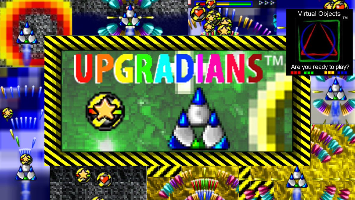 Mmm .. upgrades .. loads of pixel art weapon upgrades to collect, you will need them all to defeat the Upgradians play.google.com/store/apps/det… #pixelart #retrogaming #arcade #shmup #shootemup