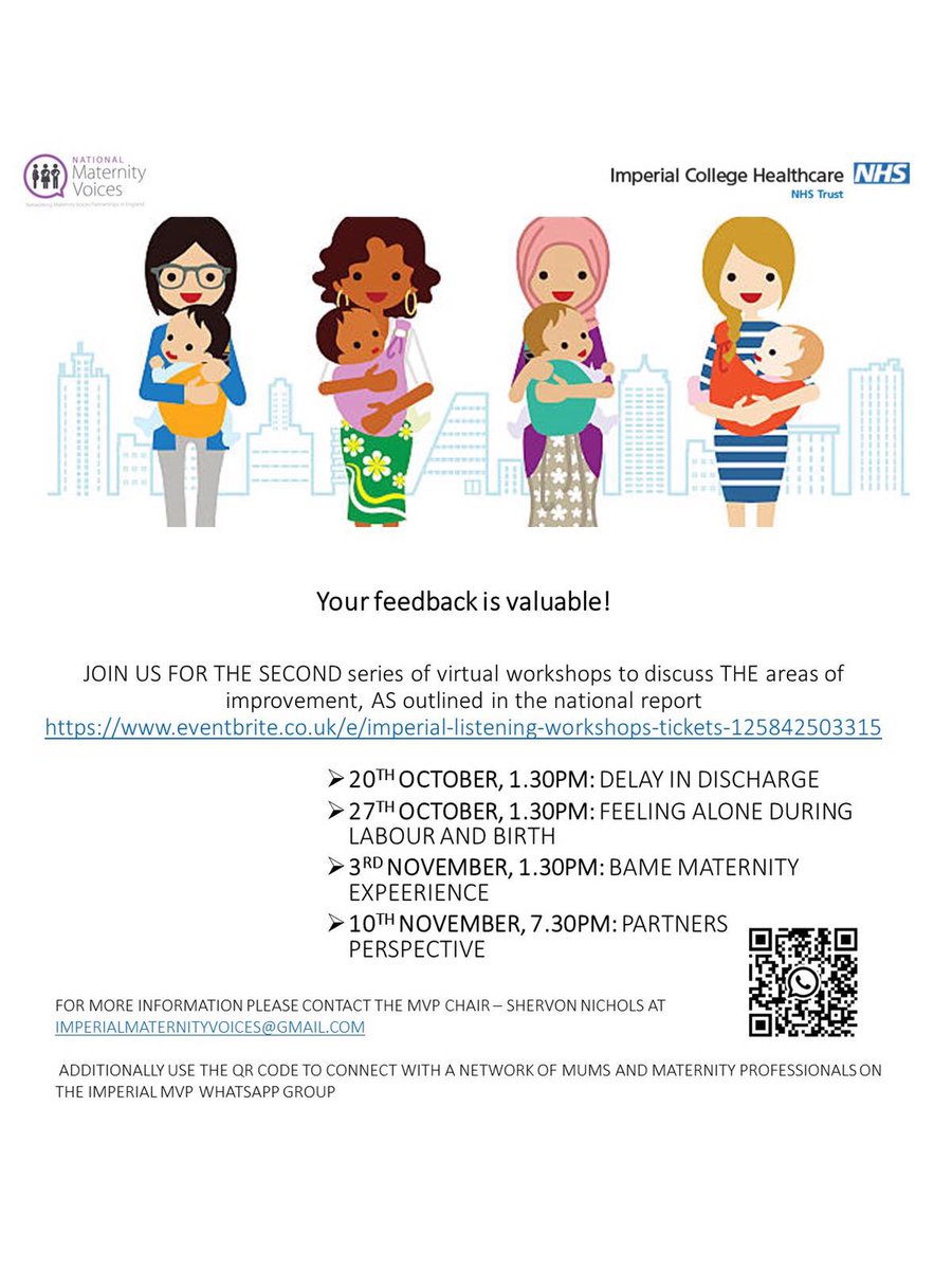 Working hard to create a sense of belonging with <a href="/MvpImperial/">Imperial MVP</a> and the local community! Gd to know @helenbevan thinks the same way #Quality2020 - northwest London parents please check out our listening events via eventbrite!