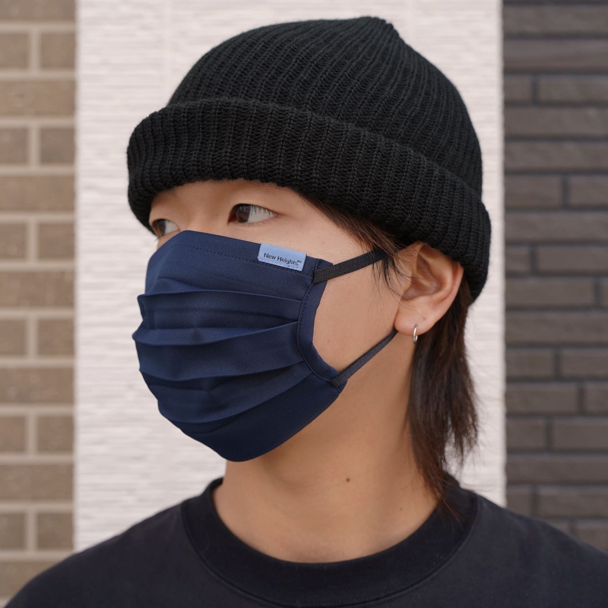 マスク ニュー ハイツ プリーツ型高機能フェイスマスク（ワイヤーあり）