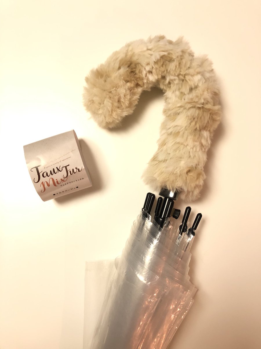 しらたま 気分転換に キャンドゥの毛糸で傘グリップカバー編んだよ 5分で出来る キャンドゥ毛糸 キャンドゥ 100均毛糸