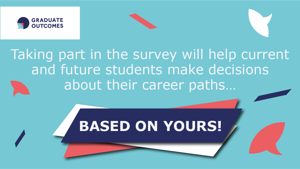 chestercareers's tweet photo. .@ChesterAlumni completed @uochester course between May + July 2019? You're running out of time to use your #GraduateVoice. Don't lose your opportunity to be #PartofThePicture; complete your Graduate Outcomes Survey today. Search your emails for graduate outcomes #MyChesterStory https://t.co/HCzJzJ2maQ