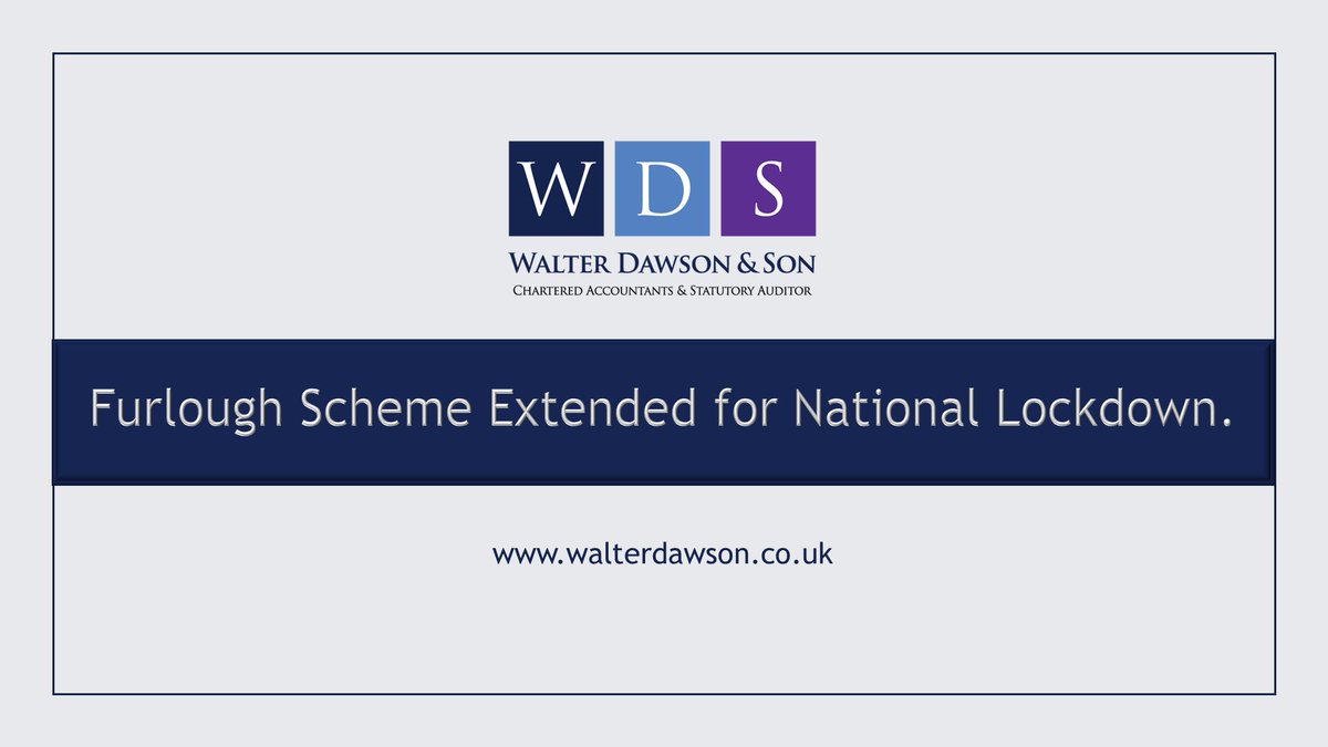 WDSaccountants's tweet photo. The #furlough scheme has been extended for this national lockdown and applies to all employees on payroll before 30th Oct 2020. Find out more here &amp; contact us for any help with registering employees and setting up your furlough payroll. @WDSPayroll 
https://t.co/R0N3RtpnRU https://t.co/BiTuS1h0oL