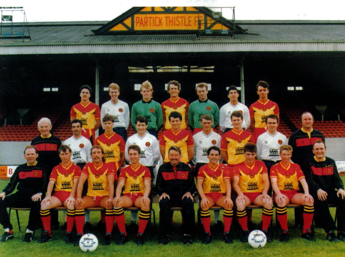 stuthejag's tweet photo. #PartickThistle 1987-88.
@johnmitchell10 @WilliamMcGuire1 along with guys like Donnie MacKinnon, Kenny Watson, Ian McDonald, Pat Kelly, John Workman, John Brough &amp; Eddie Gallagher.
A few sadly passed now Colin MacAdam, Willie Cairns, Billy Simpson &amp; the legend Jackie Husband. https://t.co/BR9pFcVOc2
