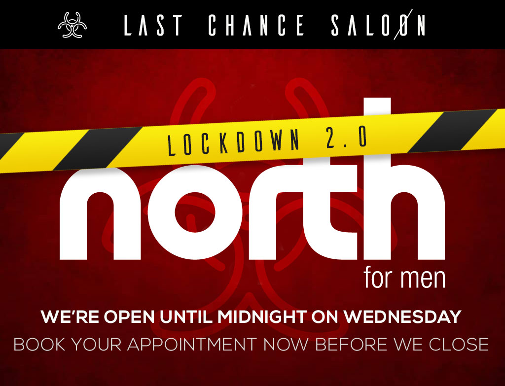 We're staying open until midnight on Wednesday before closing until December 2nd. Book your appointment now. northformen.mylocalsalon.com/onlinebooking/… <a href="/GuiseleyGazette/">Guiseley's Gazette</a> <a href="/guiseleyhour/">#guiseleyhour</a>