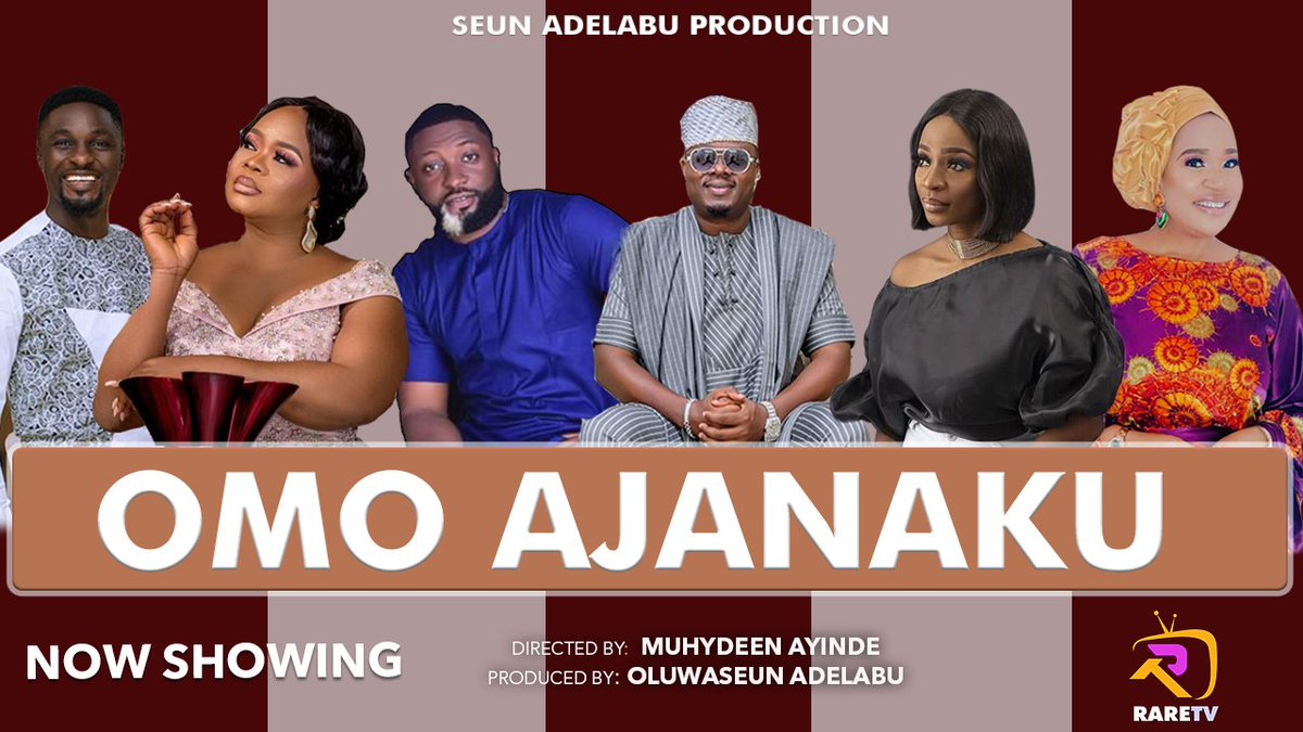 raretvonline's tweet photo. OMO AJANAKU full movie on youtube. https://t.co/b2sFsHhMEa

#rareedge #madeinlagos #MIL #yoruba #raretvonline #Ragnar #asuu https://t.co/AuCyJ7RXry