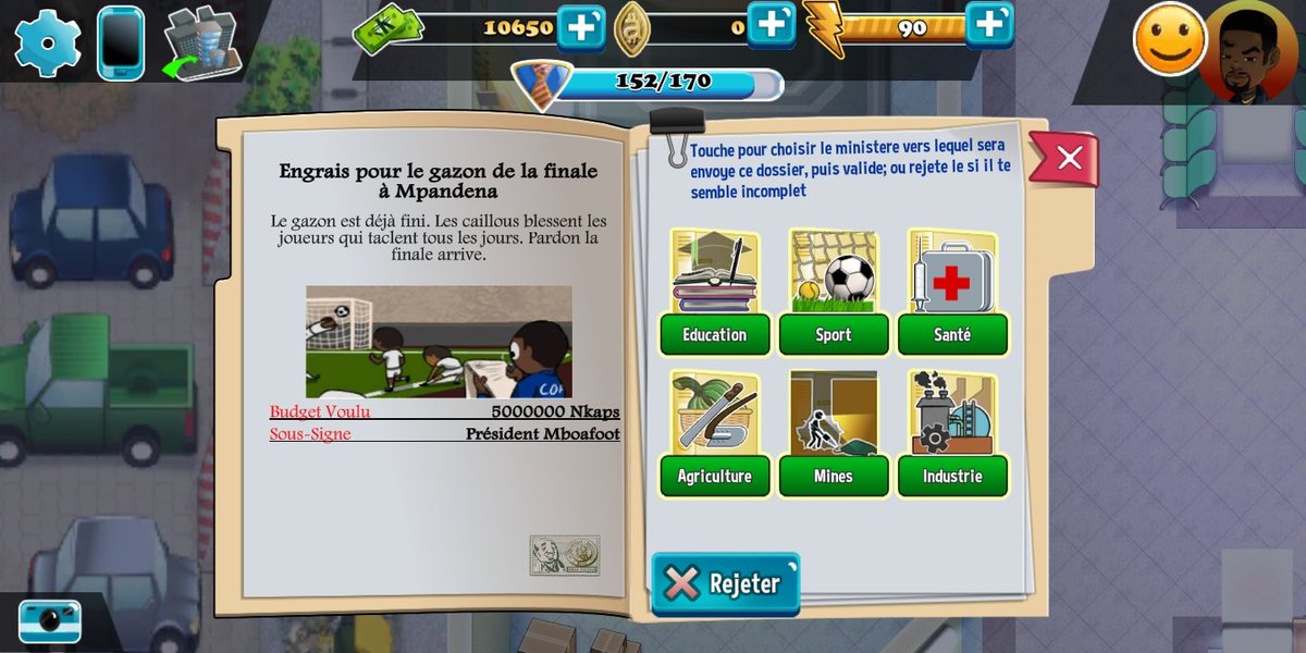 JoyceFinunu's tweet photo. Tu traites des dossiers compliqués la journée et c'est Novelas qui t'accueillent à la télé le soir 🙄
Très beau travail @KIROOGames, je me suis vraiment marré et amusé malgré la #Lundiose https://t.co/FuqUW4F9Zl
