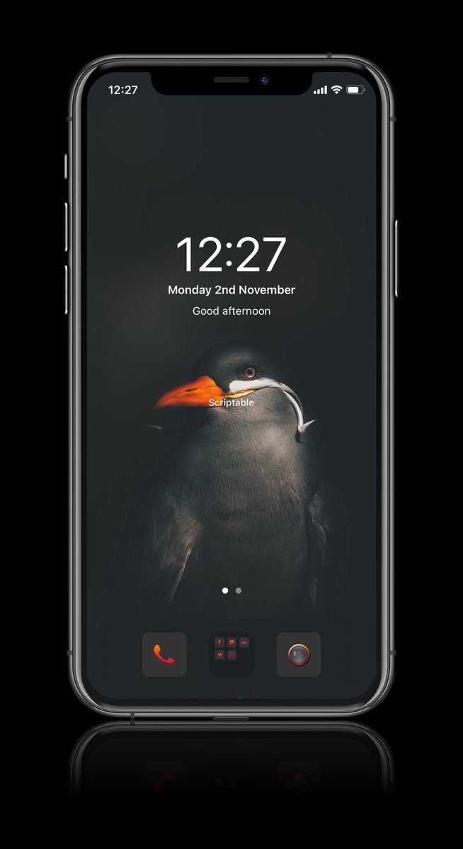 GaracziLaszlo's tweet image. Minimal
Wall @iOS_Theme
Icons @jima6636
#ios14homescreen #iPhone11Pro #scriptable #P0piconsOrange #SMPRO