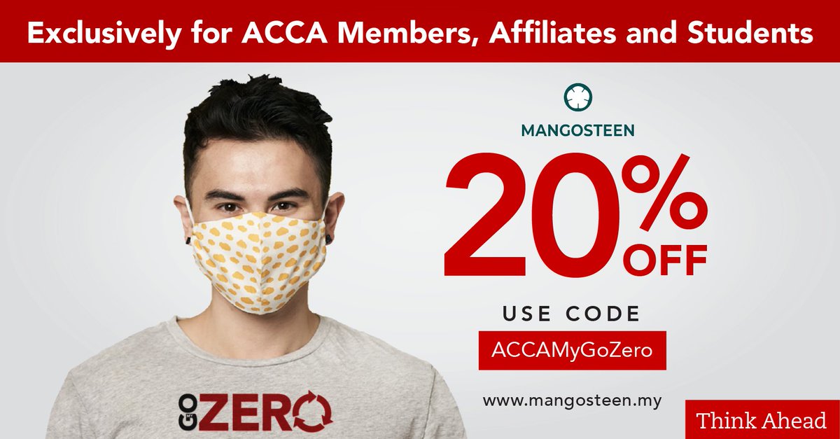 ACCAMalaysia's tweet photo. Introducing our collaboration with @Mangosteen! Enjoy 20% OFF on reusable masks 😷 made by sustainable materials ♻️ Mangosteen will pledge💯of the profits to empower women & children across SEA 🙌
https://t.co/54LxS5NAVM
Waste Less. Live More.
#ACCAMY #MyGoZero #Mangosteen https://t.co/yEL8fnvAW3