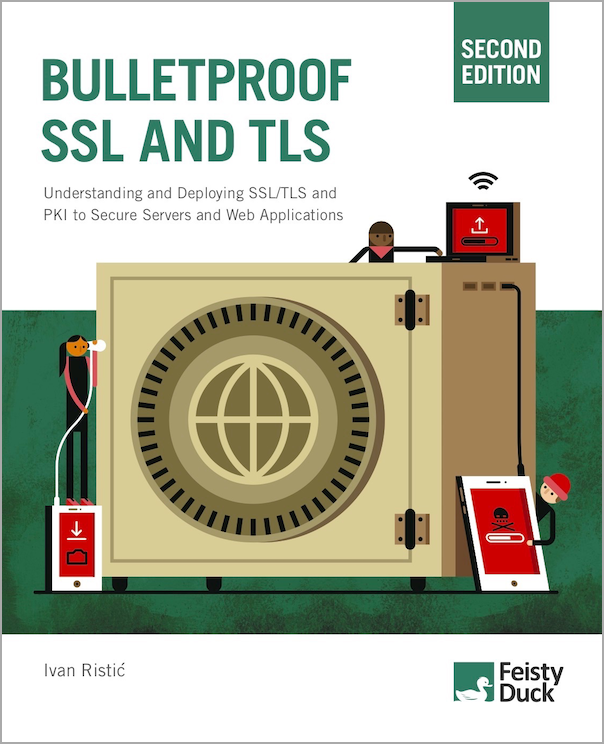 I am delighted to announce that the second edition of my book Bulletproof SSL and TLS is now available in early access. The core parts have been rewritten, and there's of course a brand new chapter on TLS 1.3. blog.ivanristic.com/2020/11/bullet…